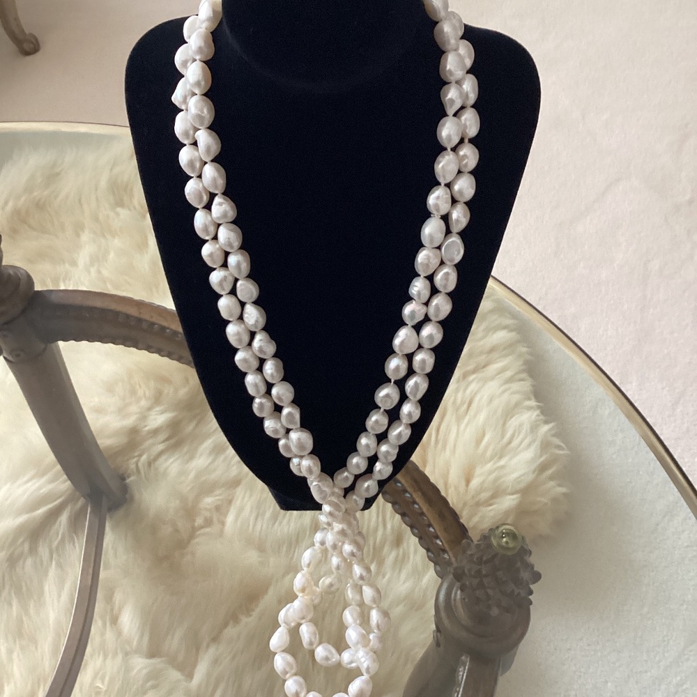 Cultured Pearls-30” Hand Knotted